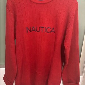 Nautica Red Sweater